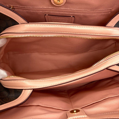 COACH コーチ C6232 クリスティ シグネチャー トートバッグ PVC レディース 中古