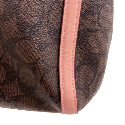 COACH コーチ C6232 クリスティ シグネチャー トートバッグ PVC レディース 中古