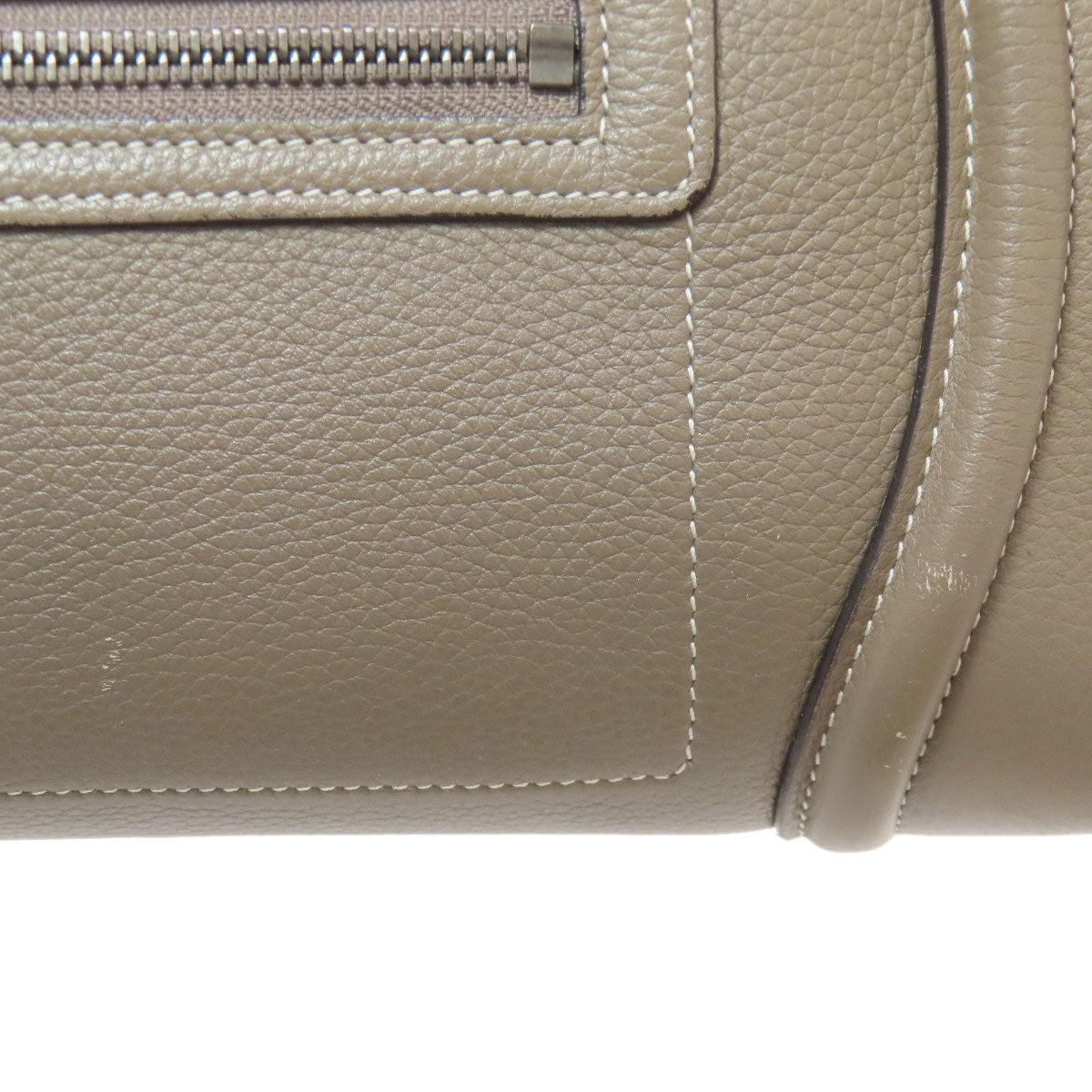 CELINE セリーヌ ラゲージマイクロ ハンドバッグ カーフ レディース 中古