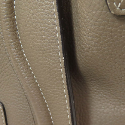 CELINE セリーヌ ラゲージマイクロ ハンドバッグ カーフ レディース 中古