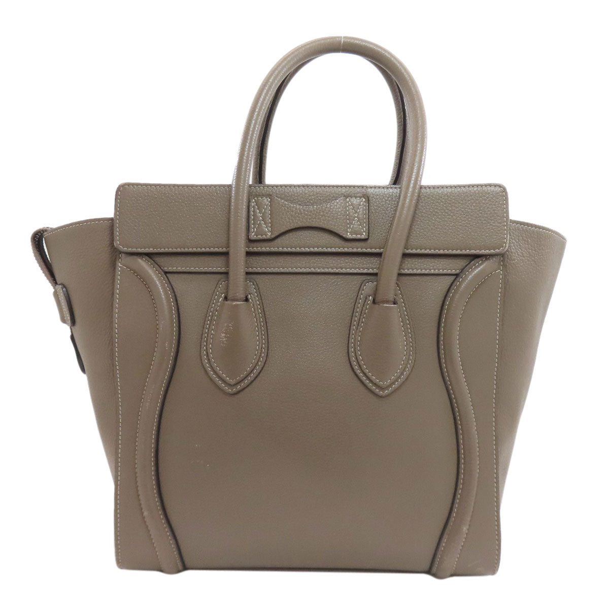 CELINE セリーヌ ラゲージマイクロ ハンドバッグ カーフ レディース 中古