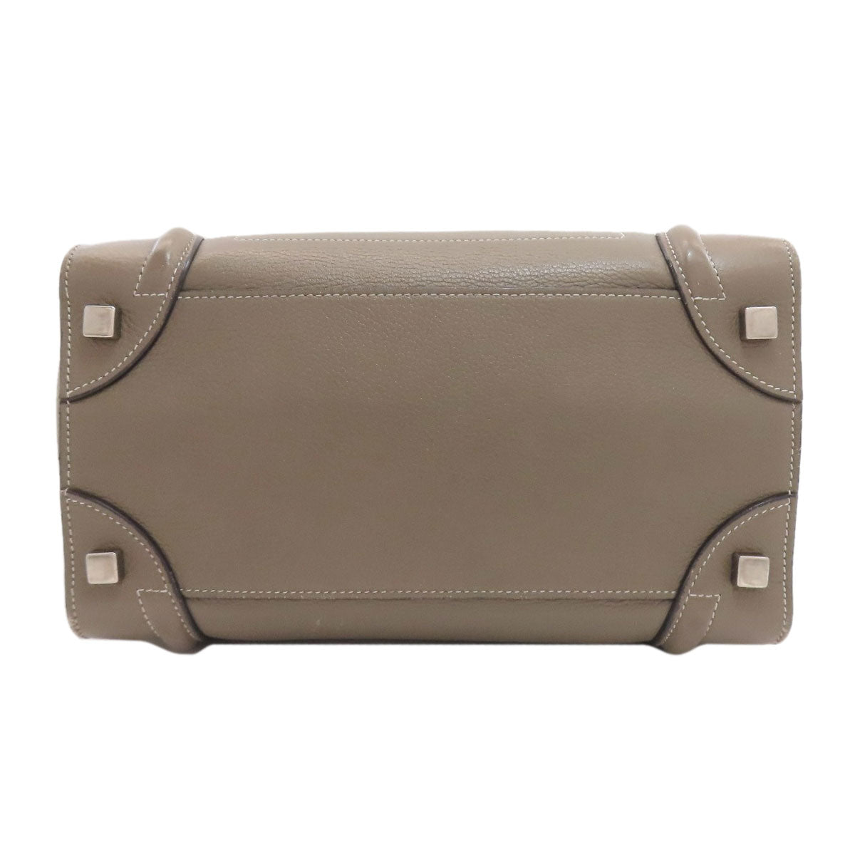 CELINE セリーヌ ラゲージマイクロ ハンドバッグ カーフ レディース 中古