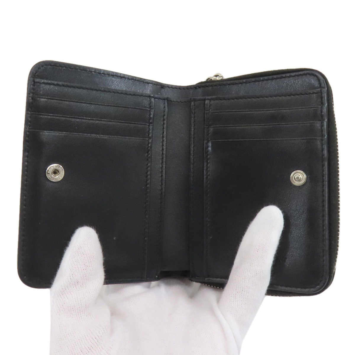 サンローラン スターモチーフ 二つ折り財布（小銭入れあり） 中古 商品画像5