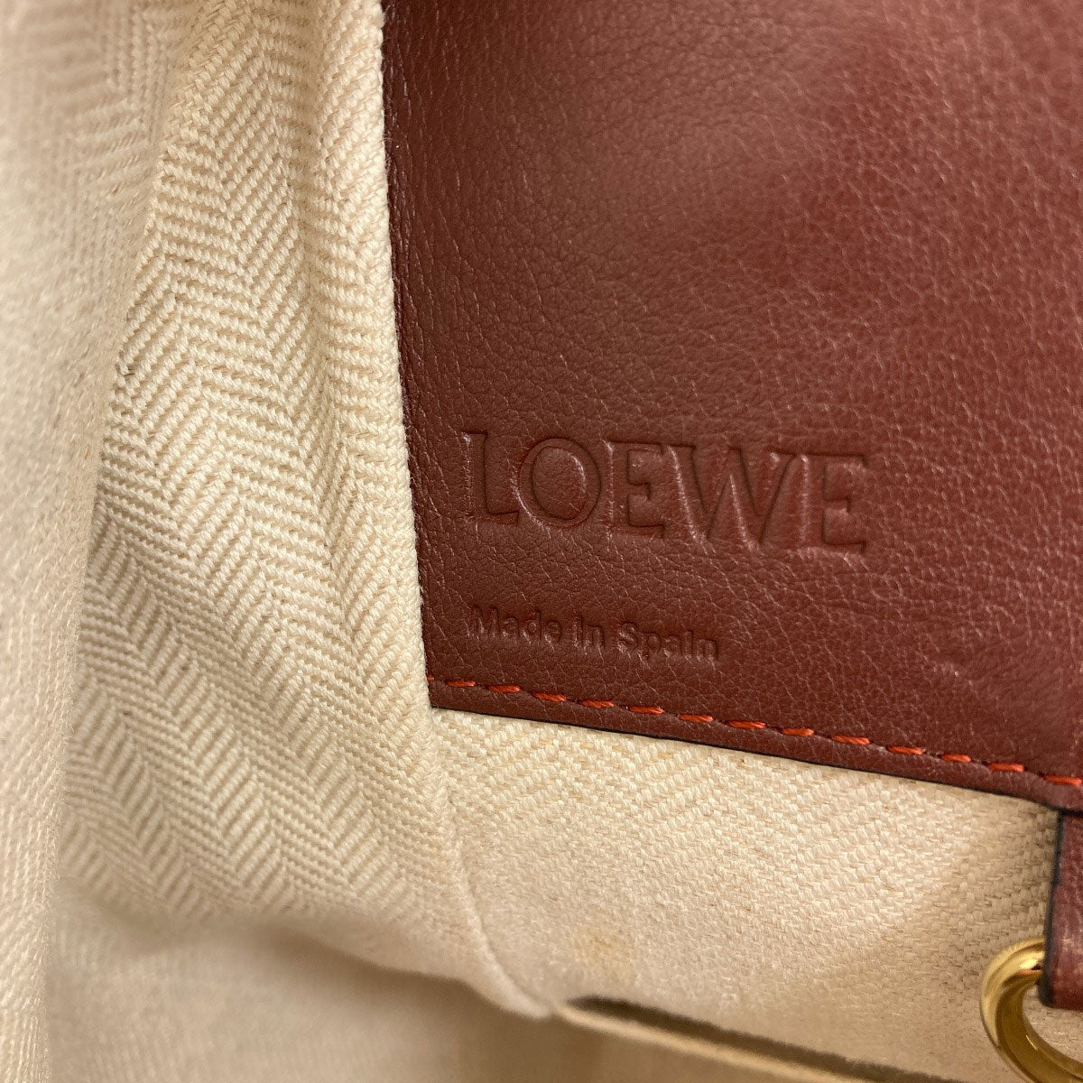 ロエベ ハンモック スモール 2WAY ハンドバッグ 中古 商品画像7