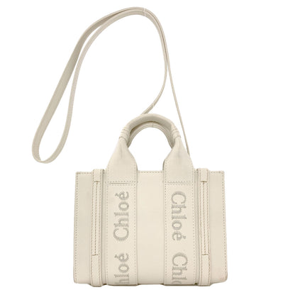 クロエ ウッディ スモール 2WAY ハンドバッグ 中古 商品画像3