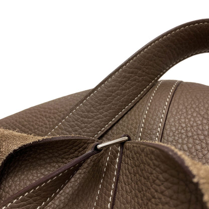 エルメス ピコタンロックMM エトープ シルバー金具 ハンドバッグ 中古 商品画像11