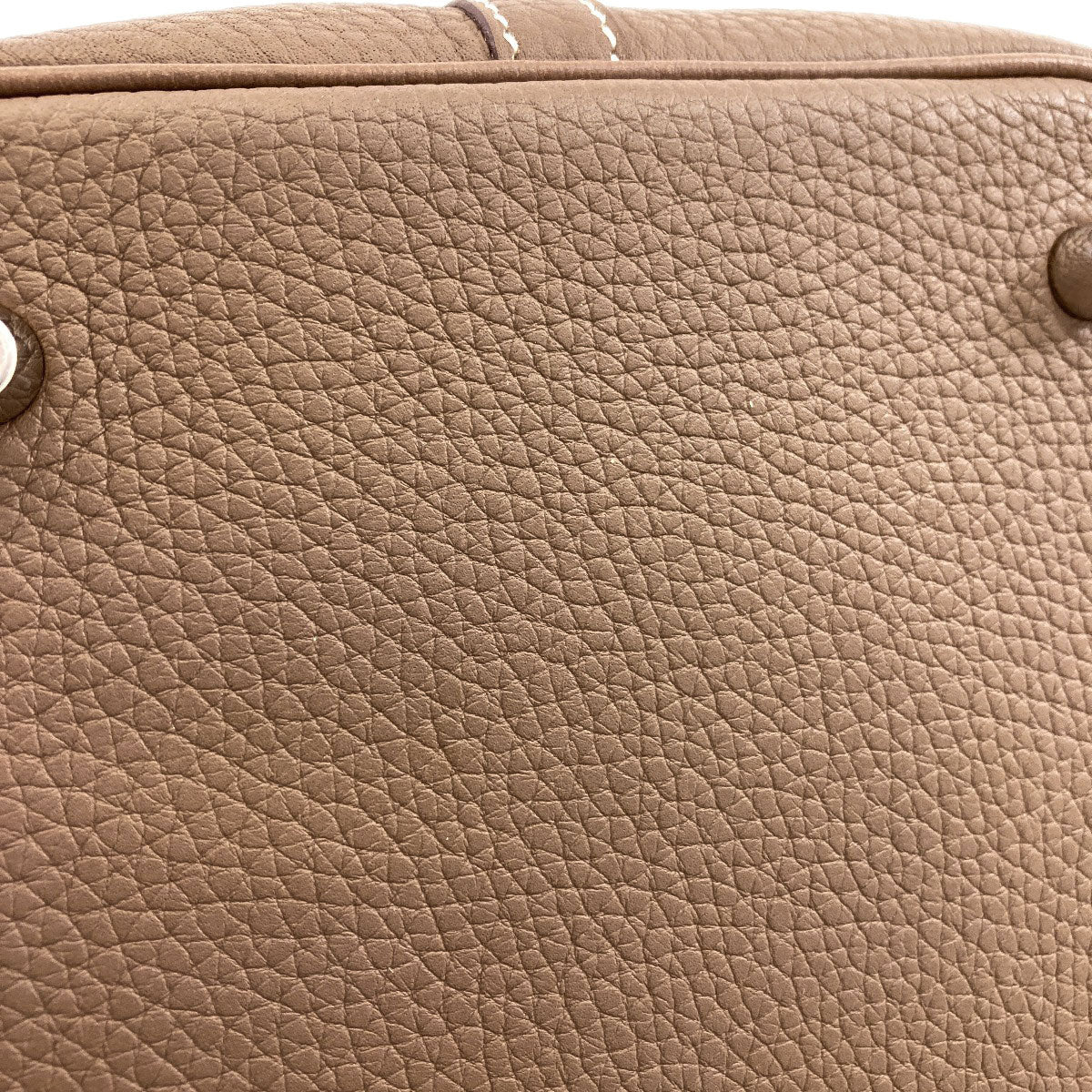 エルメス ピコタンロックMM エトープ シルバー金具 ハンドバッグ 中古 商品画像17