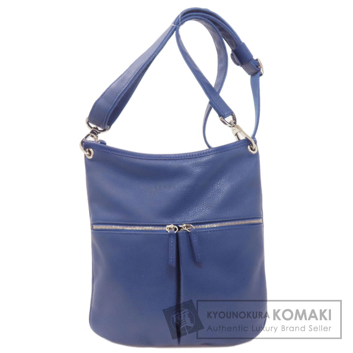 ロンシャン ロゴ ショルダーバッグ 中古 商品画像1