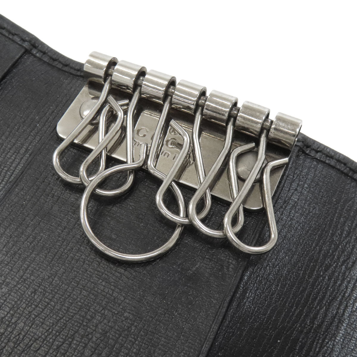 GUCCI グッチ 256337 インターロッキングG キーケース レザー レディース 中古