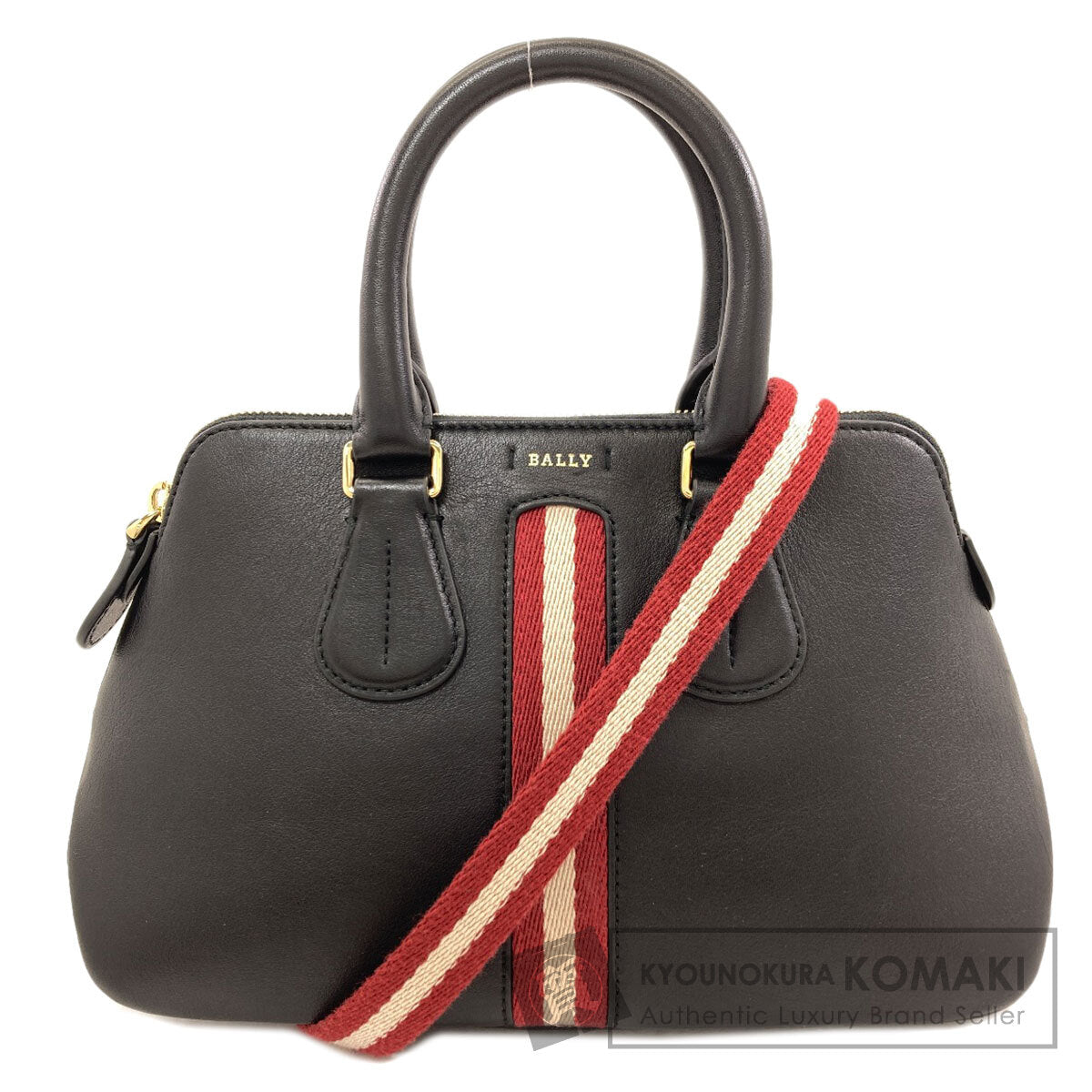 バリー バリーストライプ 2WAY ハンドバッグ 中古 商品画像1