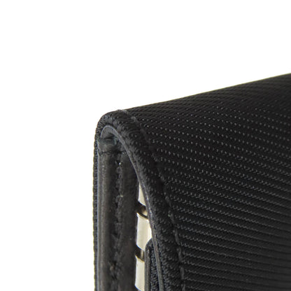 FENDI フェンディ ロゴ キーケース キャンバス レディース 中古