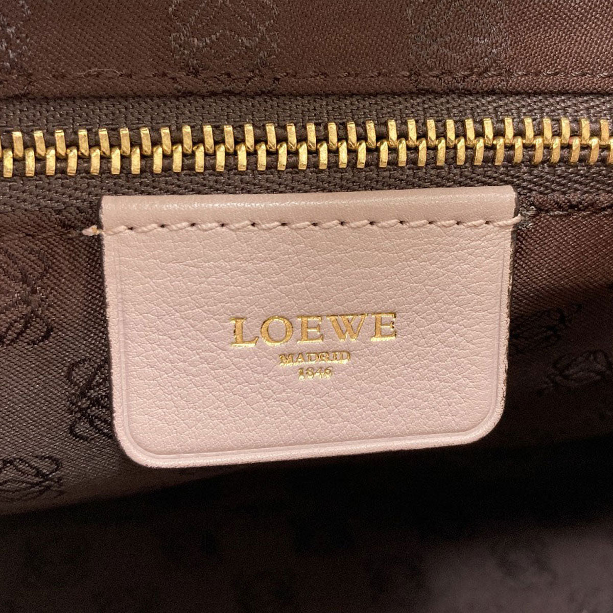 ロエベ ベレ ミニボストンバッグ ハンドバッグ 中古 商品画像7