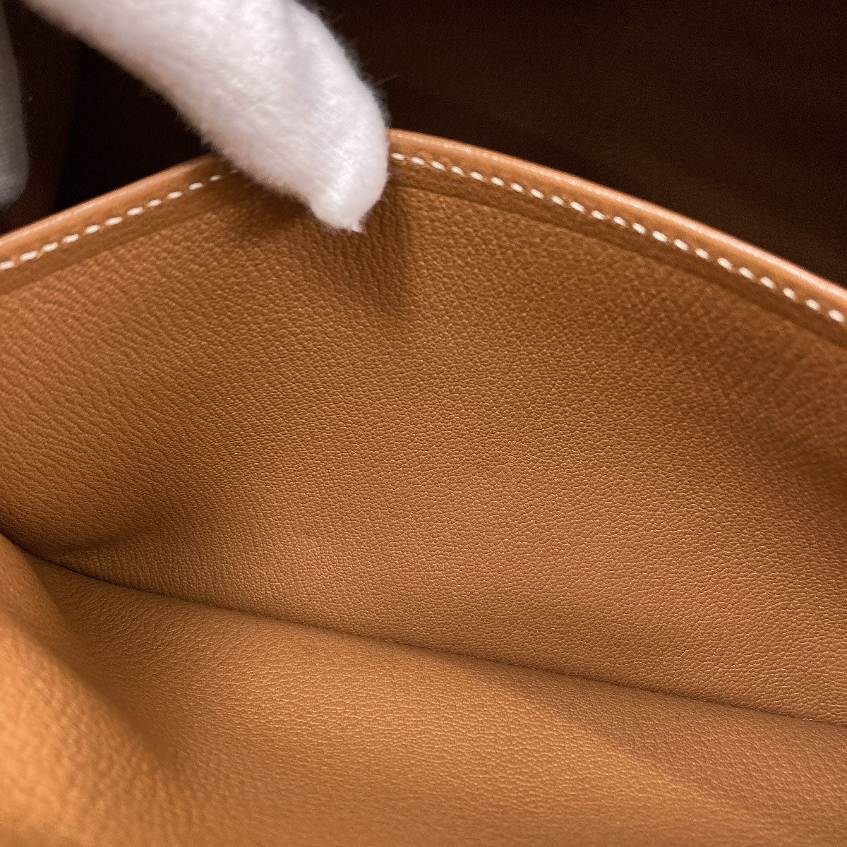 エルメス バーキン35 ゴールド シルバー金具 ハンドバッグ 中古 商品画像13