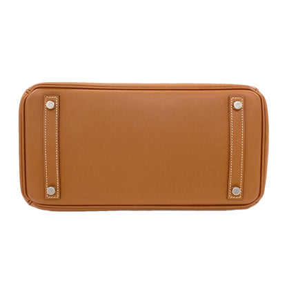 エルメス バーキン30 ゴールド シルバー金具 ハンドバッグ 中古 商品画像5