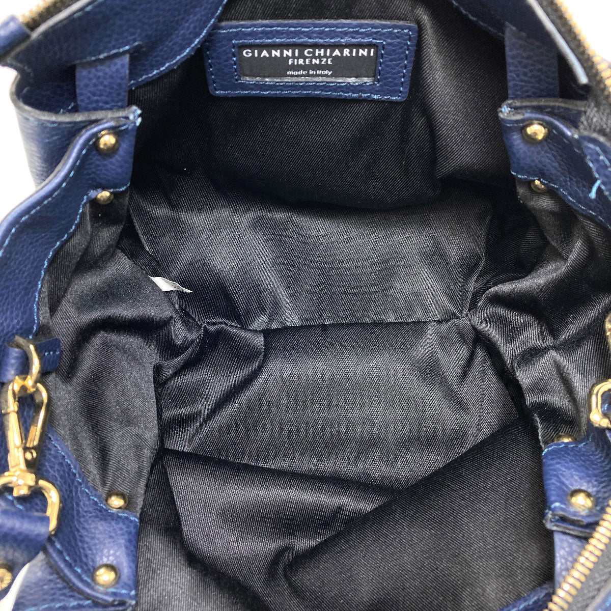 ジャンニキアリーニ 2WAY ハンドバッグ 中古 商品画像6