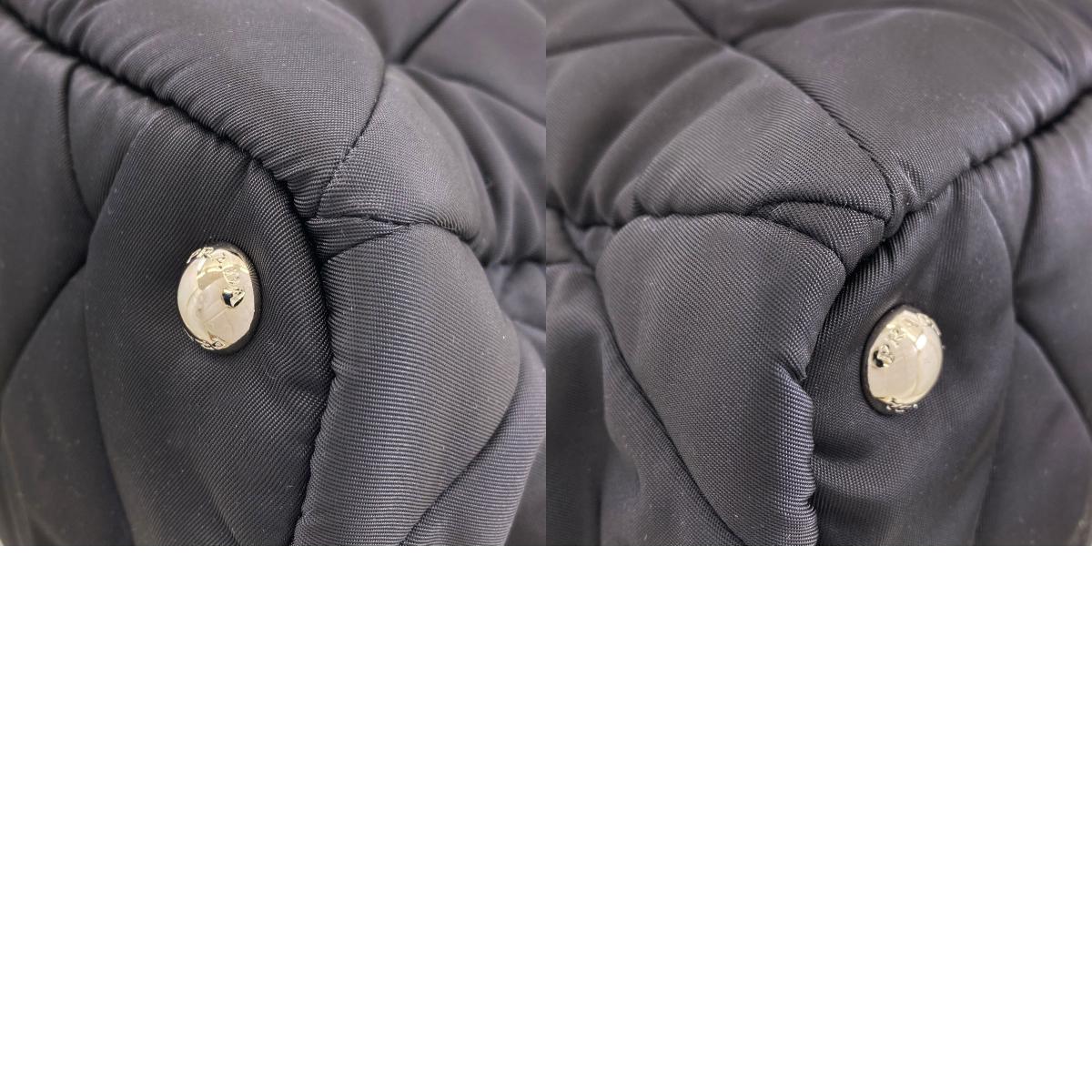 プラダ 1BG169 キルティング ロゴ金具 トートバッグ 中古 商品画像20