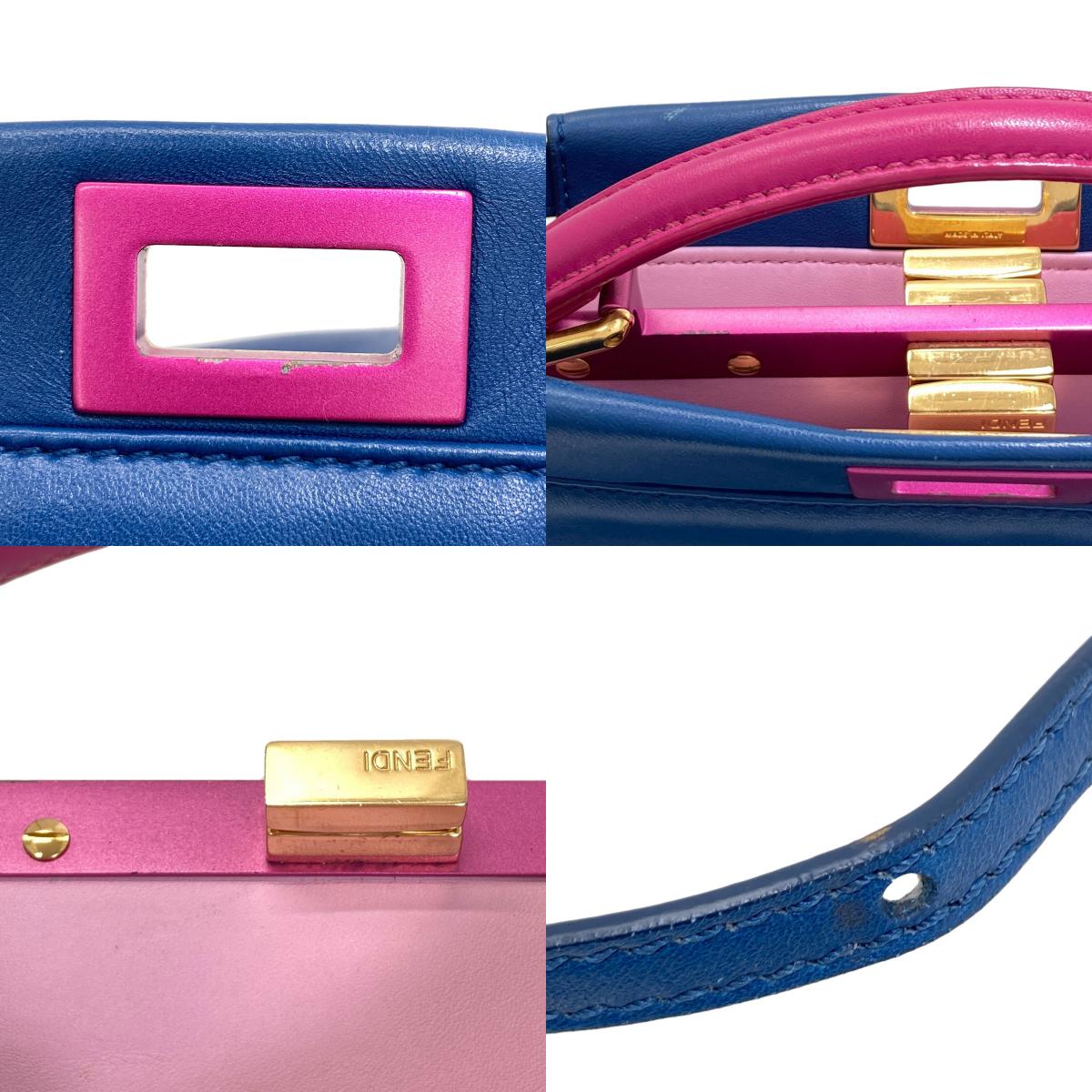 フェンディ ピーカブー ミニ 2WAY ハンドバッグ 中古 商品画像18