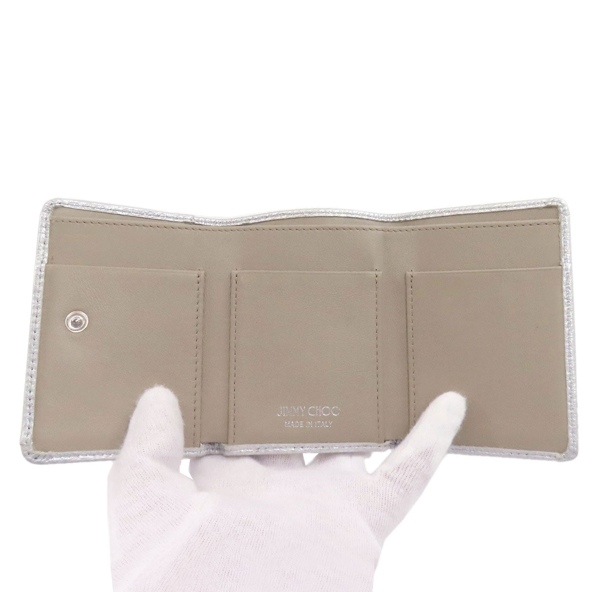 ジミーチュウ スターモチーフ 二つ折り財布（小銭入れあり） 中古 商品画像5