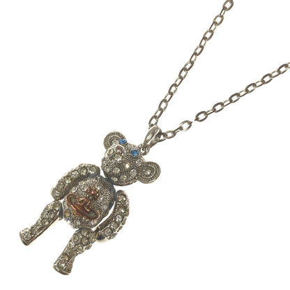 ヴィヴィアンウエストウッド クリスタル テディベアアラインストーン ネックレス 中古 商品画像2