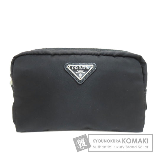 プラダ ロゴ金具 化粧ポーチ 中古 商品画像1