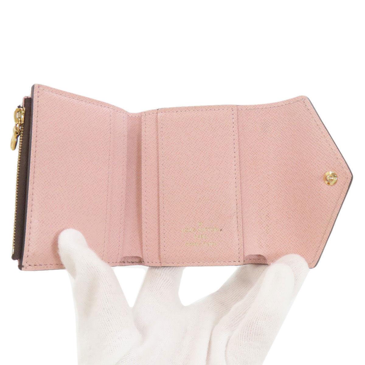 ルイヴィトン M62933 ポルトフォイユ・ゾエ 二つ折り財布（小銭入れあり） 中古 商品画像6