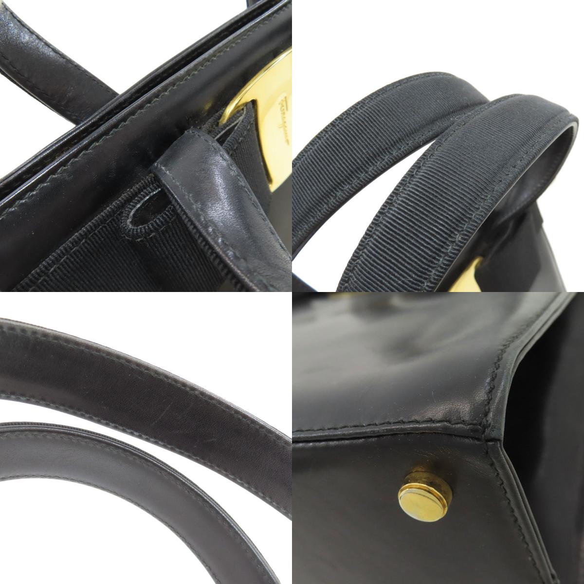 サルヴァトーレフェラガモ ヴァラリボン 2WAY ハンドバッグ 中古 商品画像19