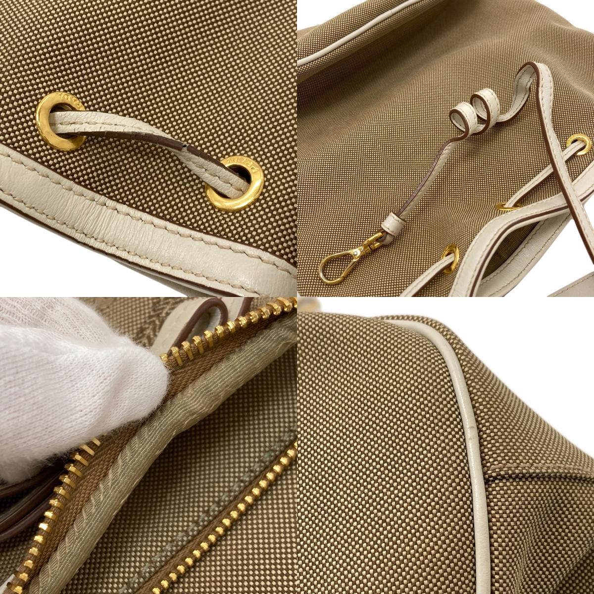 プラダ フィオッコ 巾着 2WAY ハンドバッグ 中古 商品画像17