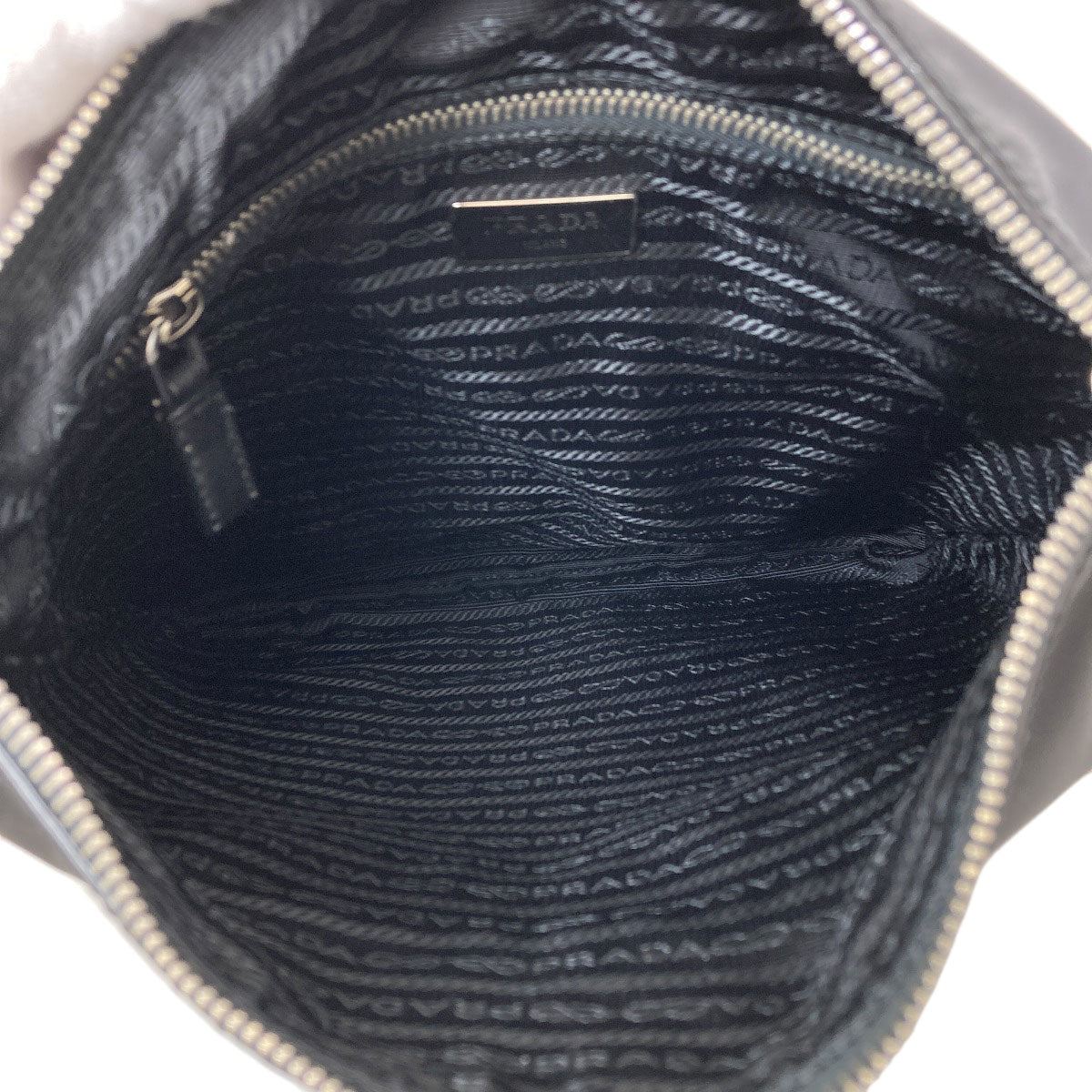 プラダ BT0715 ロングショルダー ロゴ金具 ショルダーバッグ 中古 商品画像6