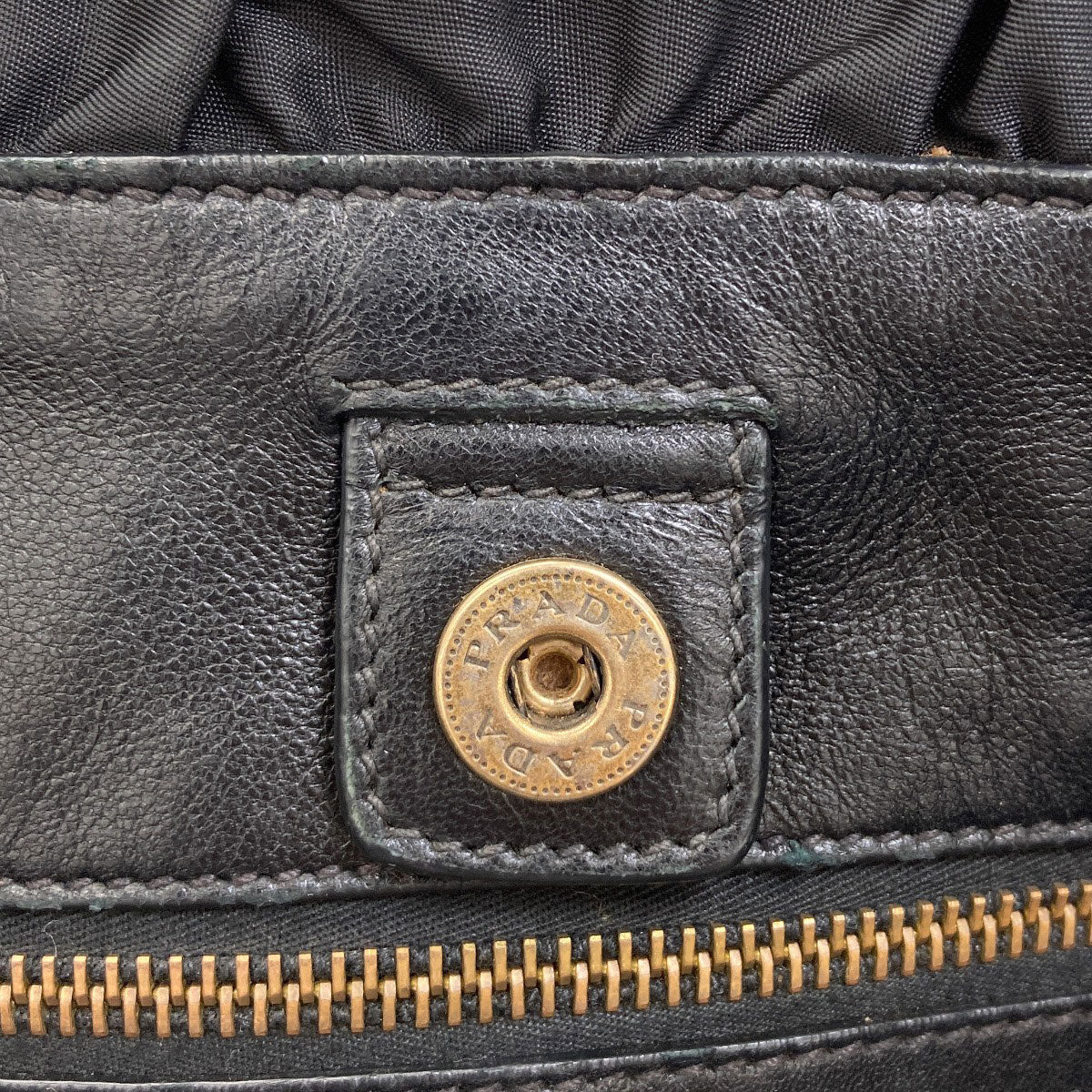 プラダ ロゴ トートバッグ 中古 商品画像15
