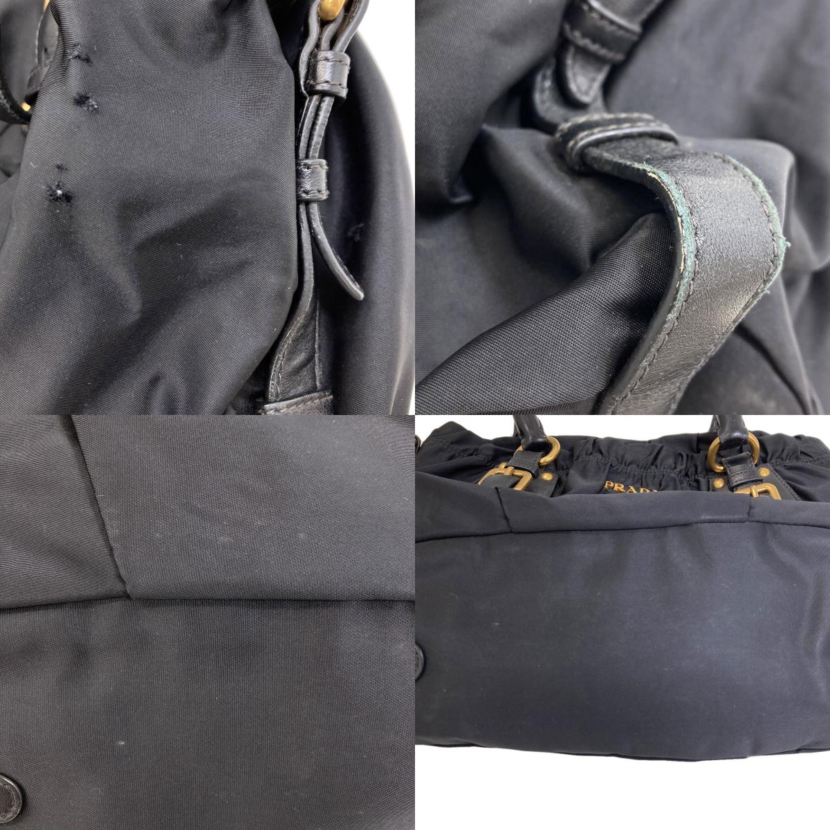 プラダ ロゴ トートバッグ 中古 商品画像17