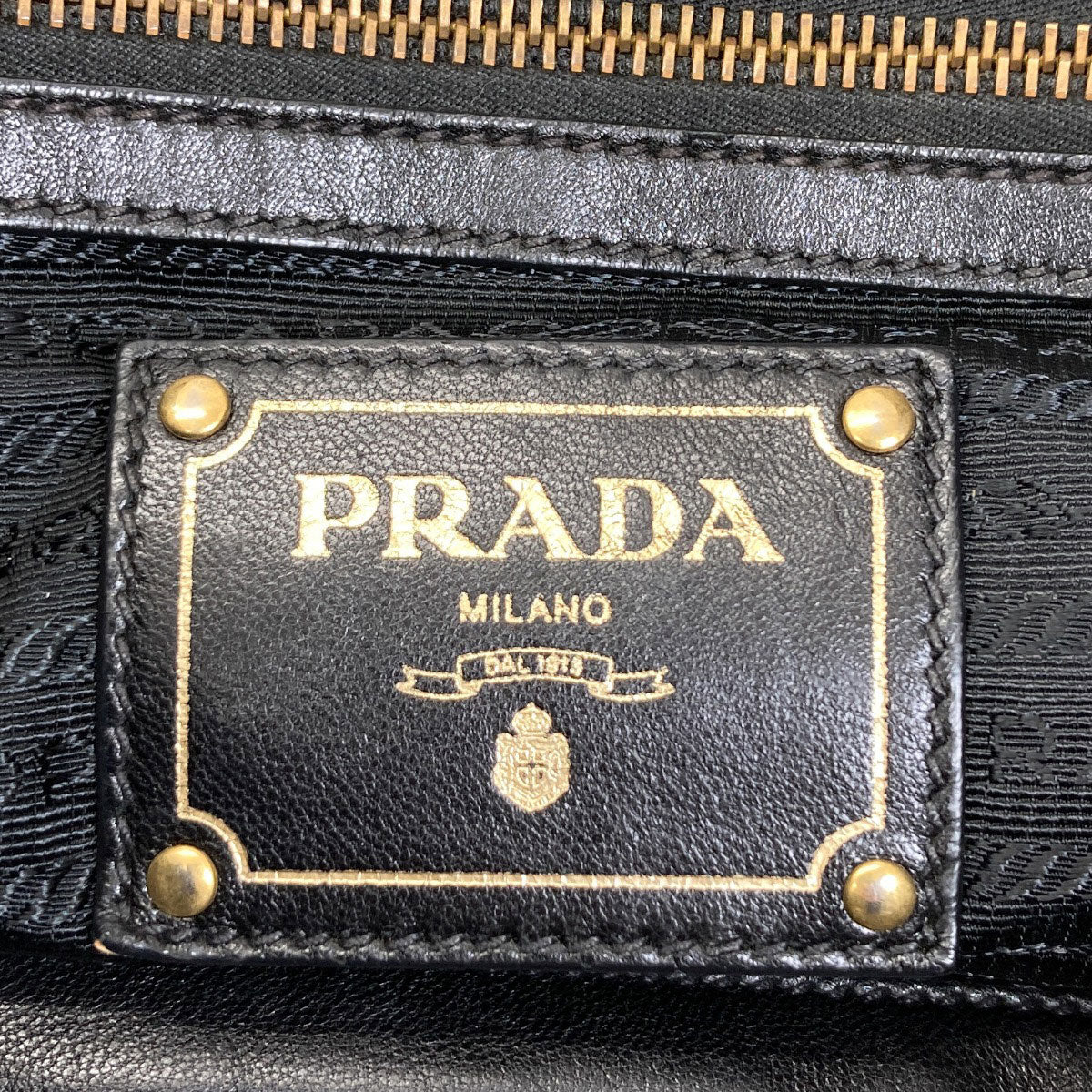 プラダ ロゴ トートバッグ 中古 商品画像7