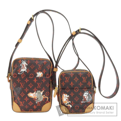 LOUIS VUITTON ルイヴィトン M44399 パナムセット キャットグラム ショルダーバッグ モノグラムキャンバス レディース 中古