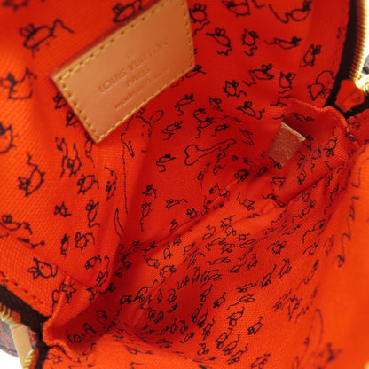 LOUIS VUITTON ルイヴィトン M44399 パナムセット キャットグラム ショルダーバッグ モノグラムキャンバス レディース 中古