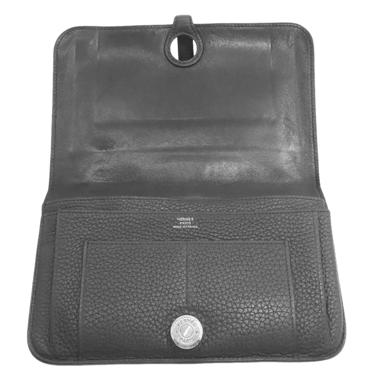 エルメス ドゴンGM デュオ シルバー金具 長財布（小銭入れあり） 中古 商品画像5