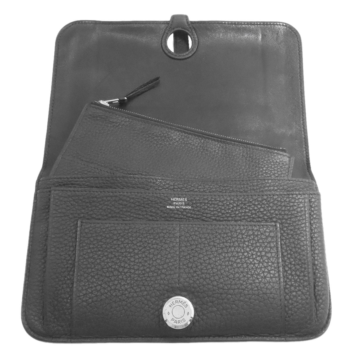 エルメス ドゴンGM デュオ シルバー金具 長財布（小銭入れあり） 中古 商品画像6