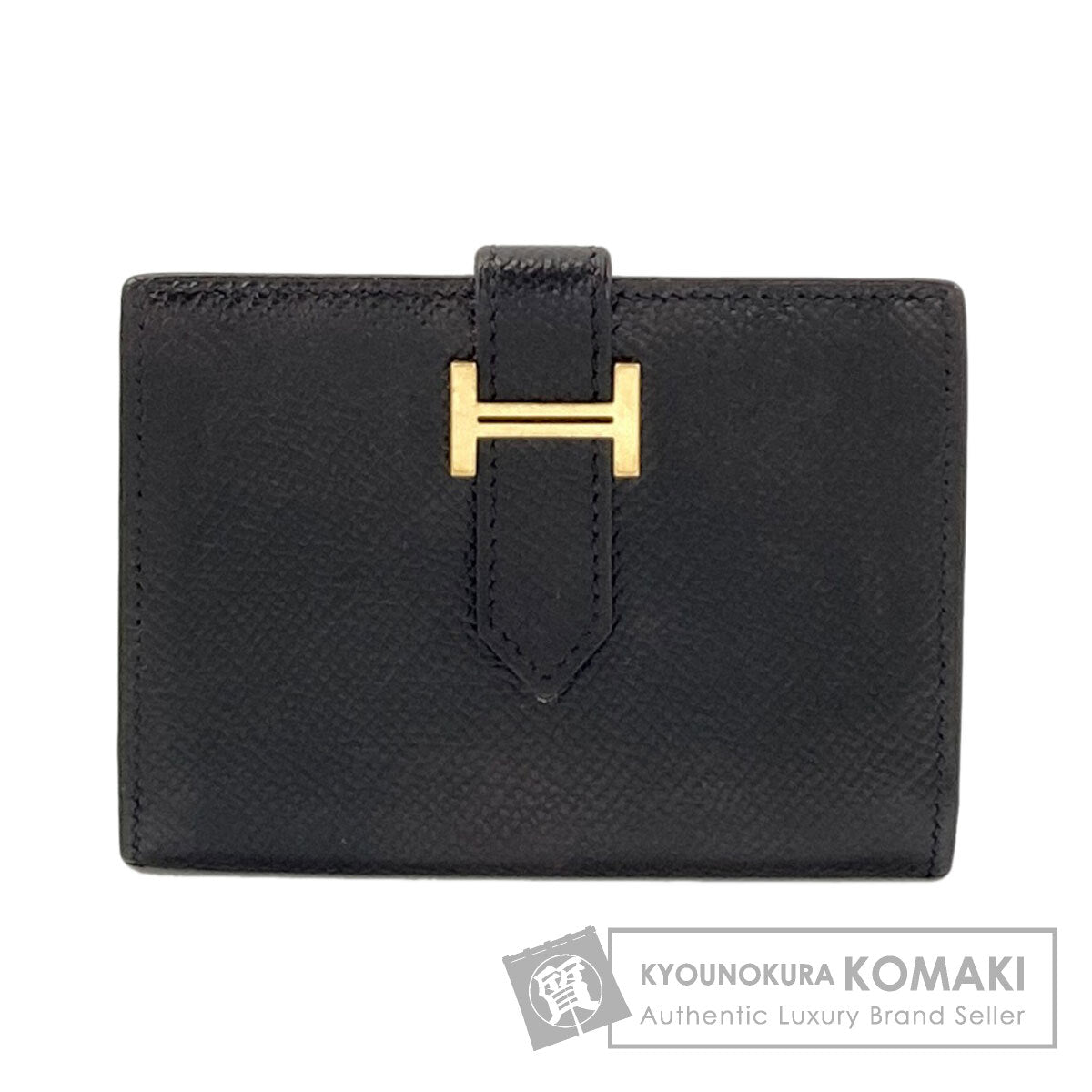 エルメス ベアン ゴールド金具 カードケース 中古 商品画像1