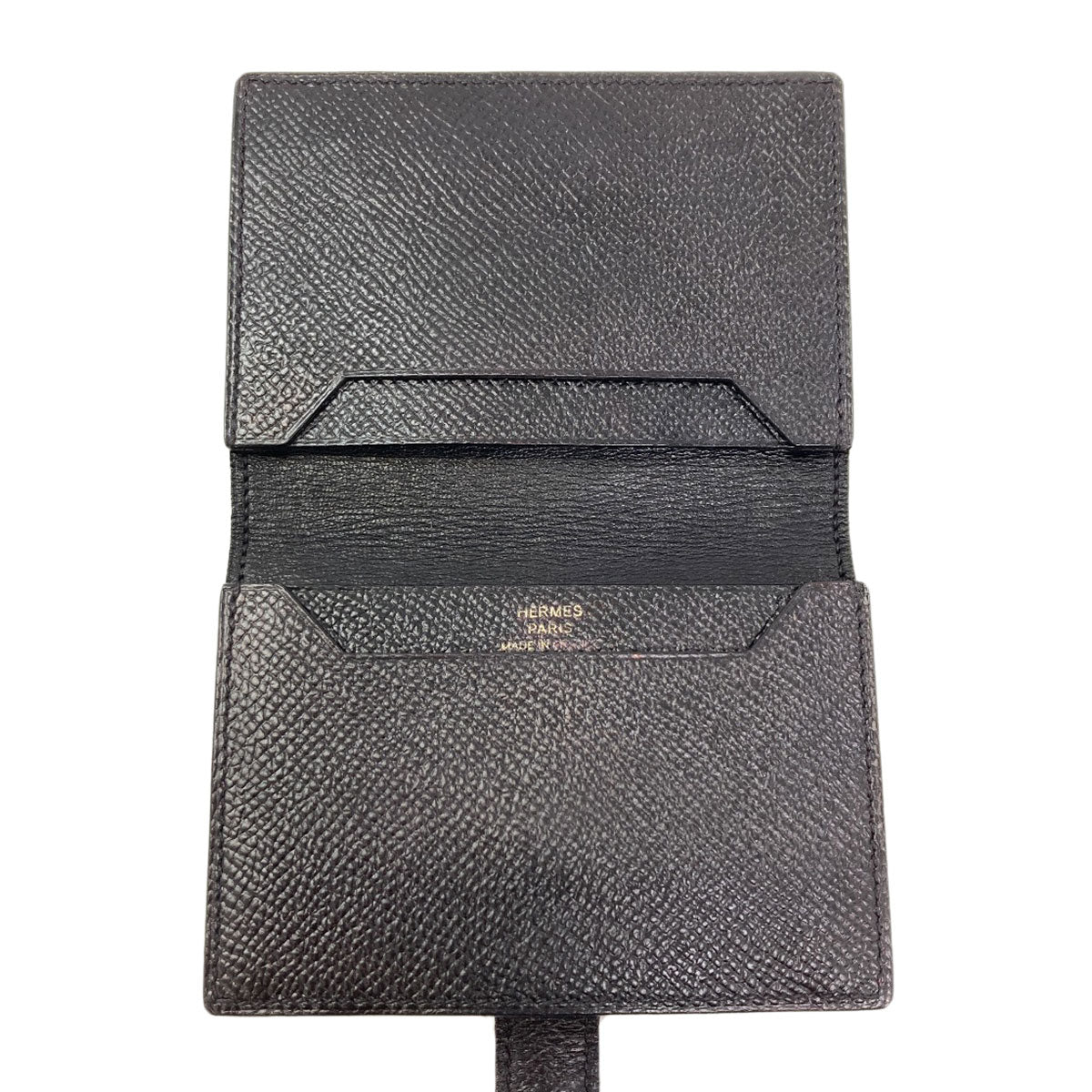 エルメス ベアン ゴールド金具 カードケース 中古 商品画像5
