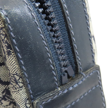 CELINE セリーヌ Cサルキー ハンドバッグ キャンバス レディース 中古