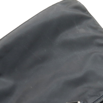 PRADA プラダ ロゴ金具 ショルダーバッグ ナイロン レディース 中古
