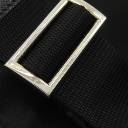 PRADA プラダ ロゴ金具 ショルダーバッグ ナイロン レディース 中古