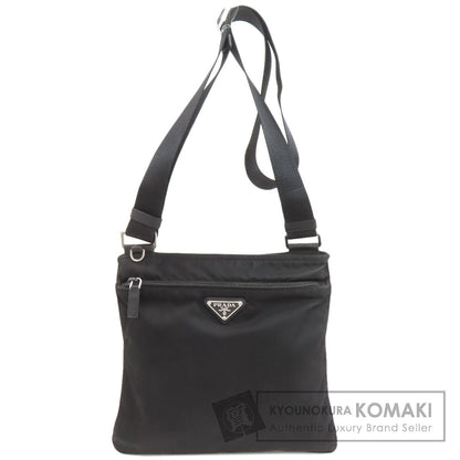 PRADA プラダ ロゴ金具 ショルダーバッグ ナイロン レディース 中古