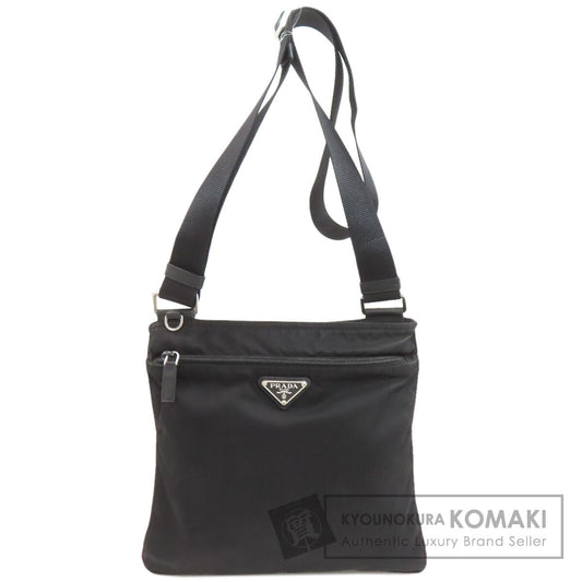 PRADA プラダ ロゴ金具 ショルダーバッグ ナイロン レディース 中古