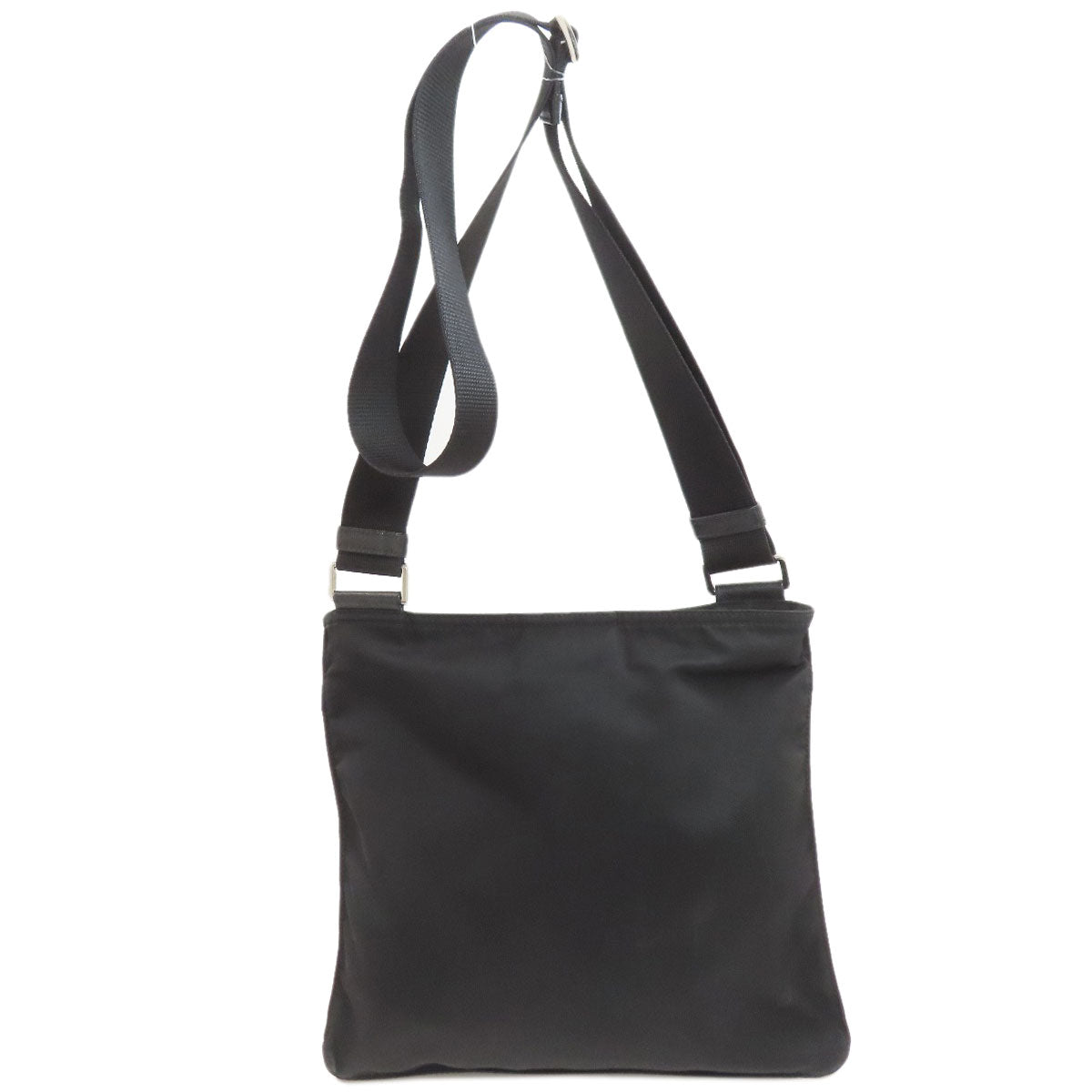 PRADA プラダ ロゴ金具 ショルダーバッグ ナイロン レディース 中古