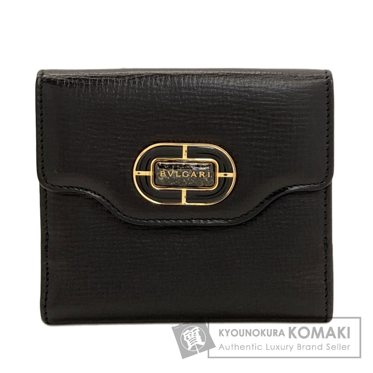 ブルガリ ロゴ 二つ折り財布（小銭入れあり） 中古 商品画像1