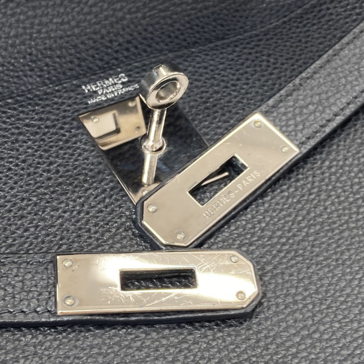 エルメス ケリー28 内縫い シルバー金具 ハンドバッグ 中古 商品画像16