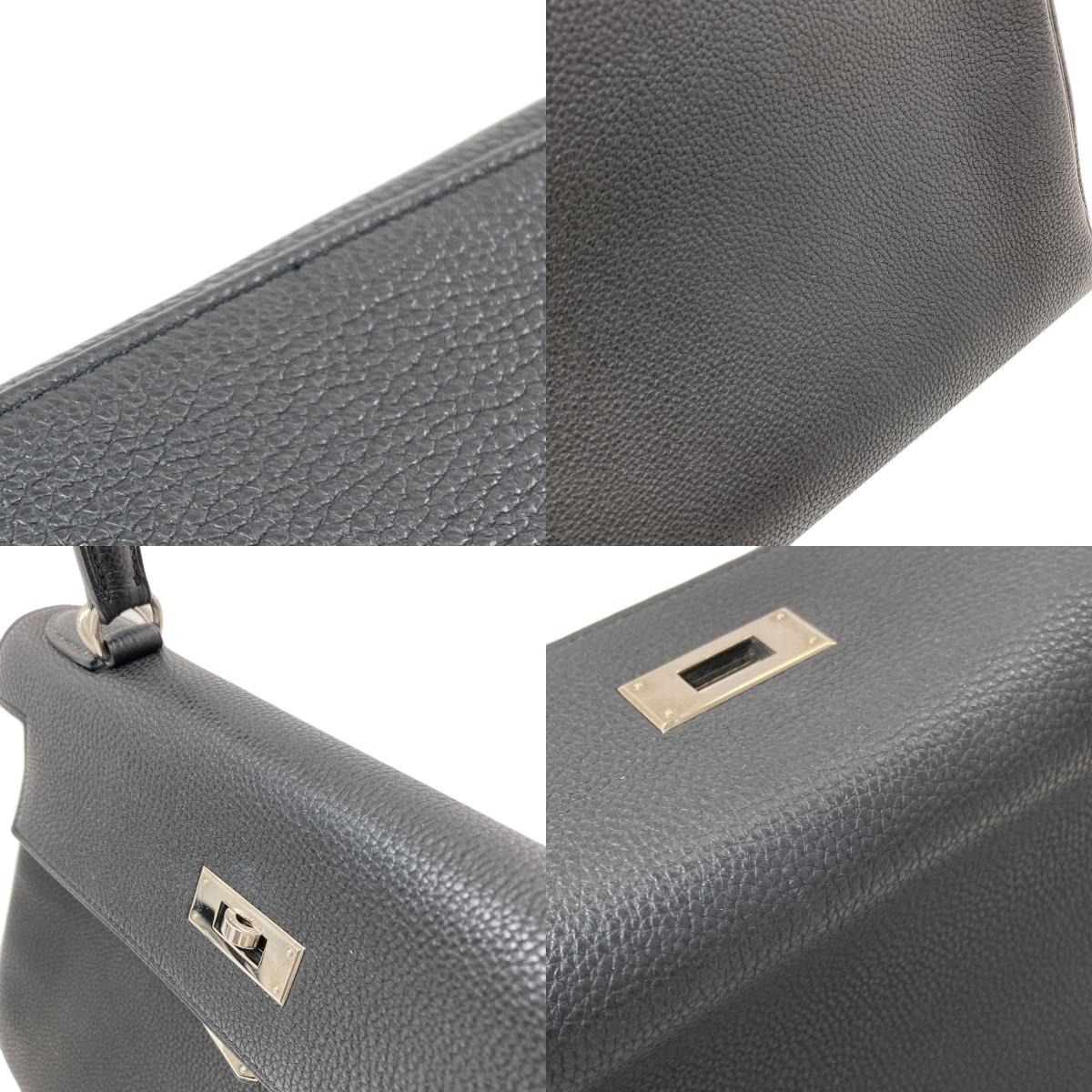 エルメス ケリー28 内縫い シルバー金具 ハンドバッグ 中古 商品画像17
