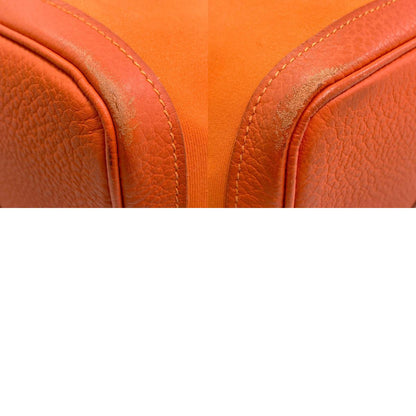 エルメス ガーデンパーティPM シルバー金具 トートバッグ 中古 商品画像20