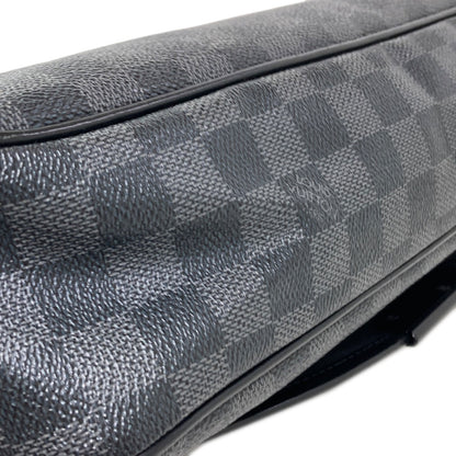 LOUIS VUITTON ルイヴィトン N58033 ダニエルGM ショルダーバッグ ダミエキャンバス レディース 中古