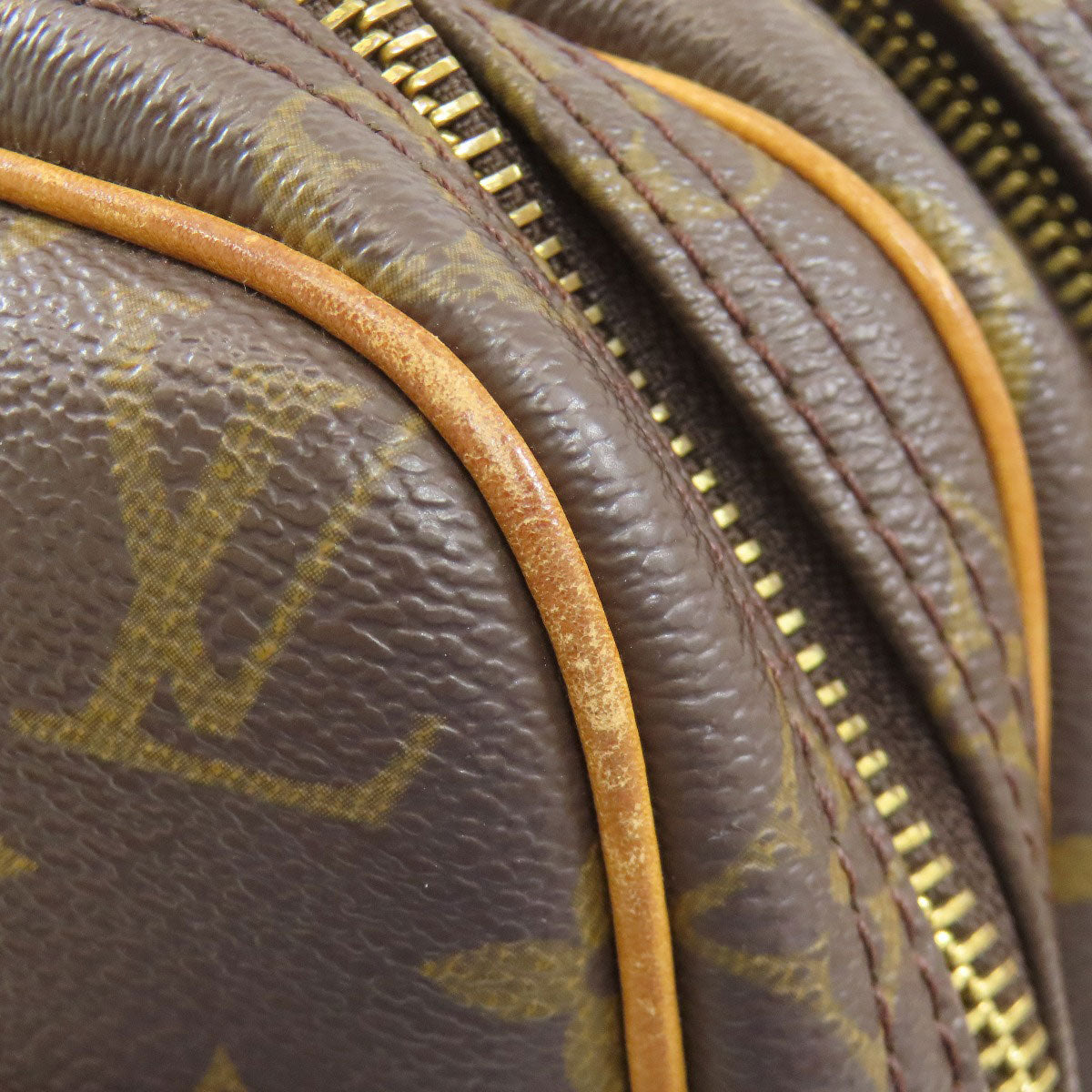 LOUIS VUITTON ルイヴィトン M45254 リポーターPM トートバッグ モノグラムキャンバス レディース 中古