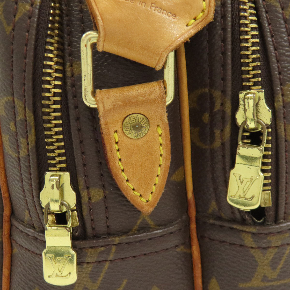 LOUIS VUITTON ルイヴィトン M45254 リポーターPM トートバッグ モノグラムキャンバス レディース 中古